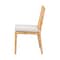 Baxton Studio Sofia Modern and Contemporary Natural Finished Wood and Rattan Dining Chair 185-11872-Zoro - alternate 6